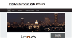 Desktop Screenshot of cdoinstitute.org